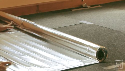 Environ mats over cerazorb underlayment