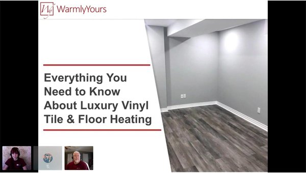 Everything You Need to Know About Luxury Vinyl Tile and Floor Heating