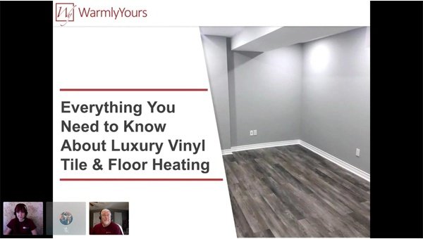 Everything You Need to Know About Luxury Vinyl Tile and Floor Heating