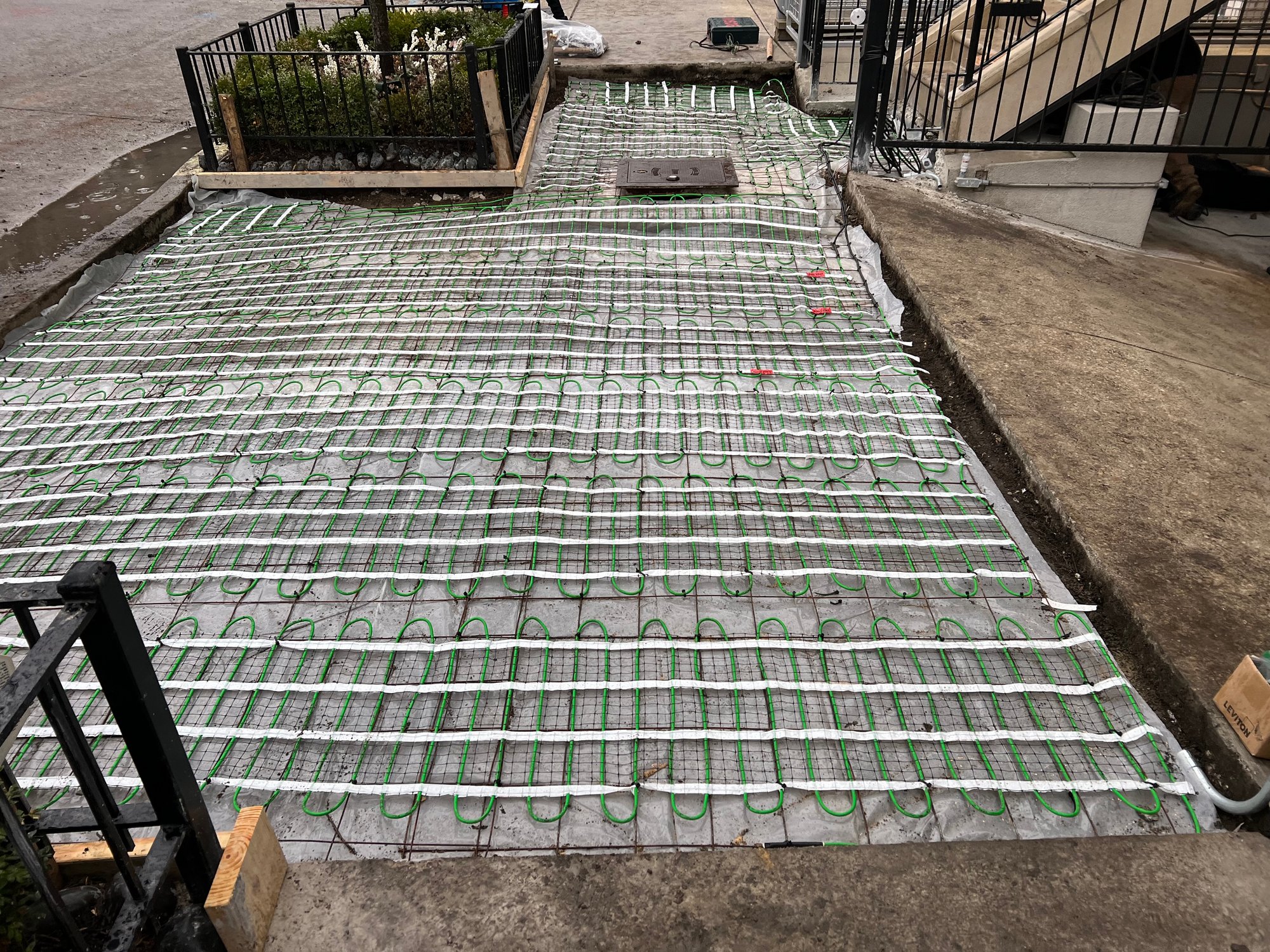 Urbane Home Heated Driveway Apron in Chicago (5)