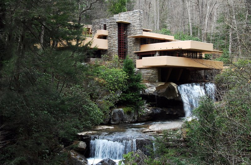 Fallingwater Famous Frank Lloyd Wright Design
