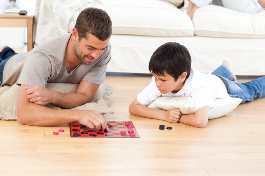 Family radiates joy with heated laminate floors