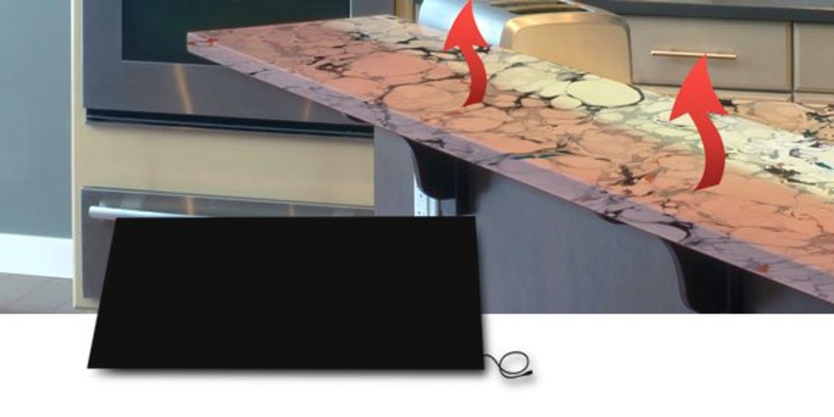 FeelsWarm® Countertop Heater Kit  (11 in. x 24 in.) CTHS-009-11x24-KIT lifestyle