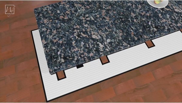 FeelsWarm Stick-On Under Counter Heater