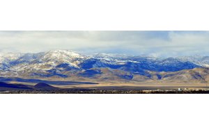 Fernley, NV mountain range screen shot