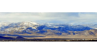 Fernley, NV mountain range screen shot