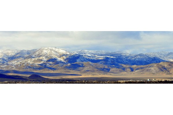 Fernley, NV mountain range screen shot