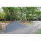 Finished driveway expansion with snow melting Finished driveway expansion with snow melting
