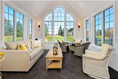Floor Heating for Sunroom after shot CRYSTAL LAKE, IL
