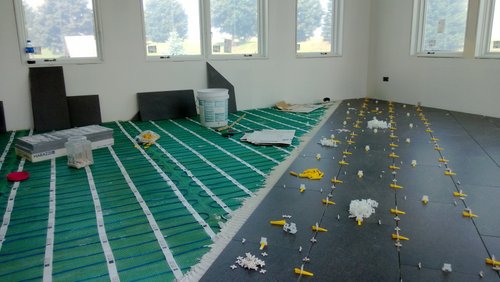 Floor Heating for Sunroom with tile CRYSTAL LAKE, IL