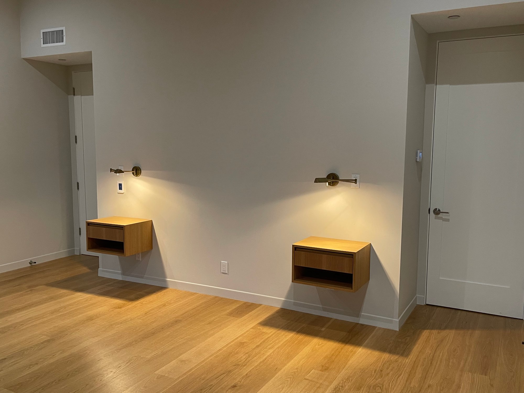 Floor Heating for whole home bedroom with wood floors ALTADENA, CA