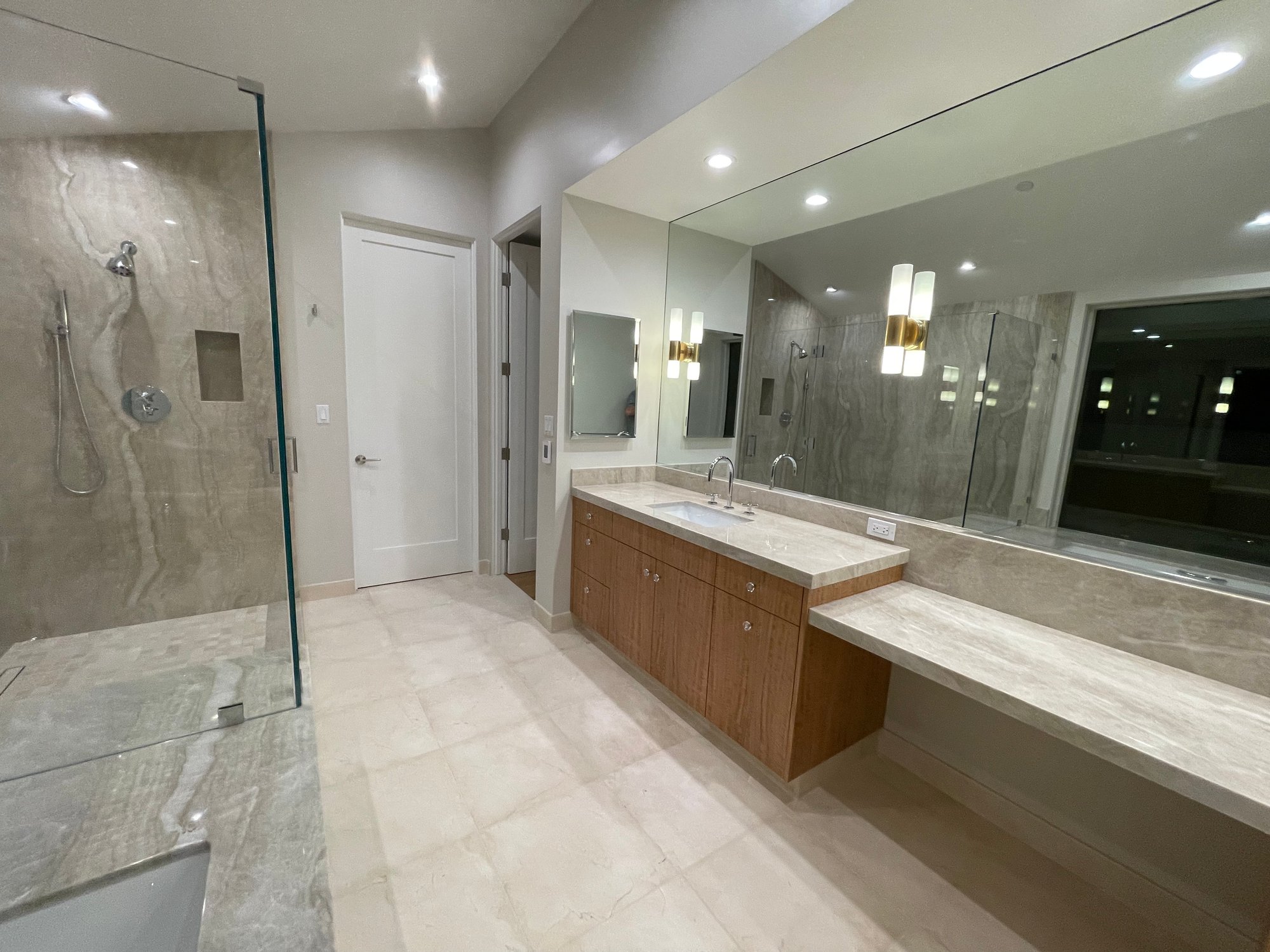 Floor Heating for whole home master bathroom with tile floor ALTADENA, CA