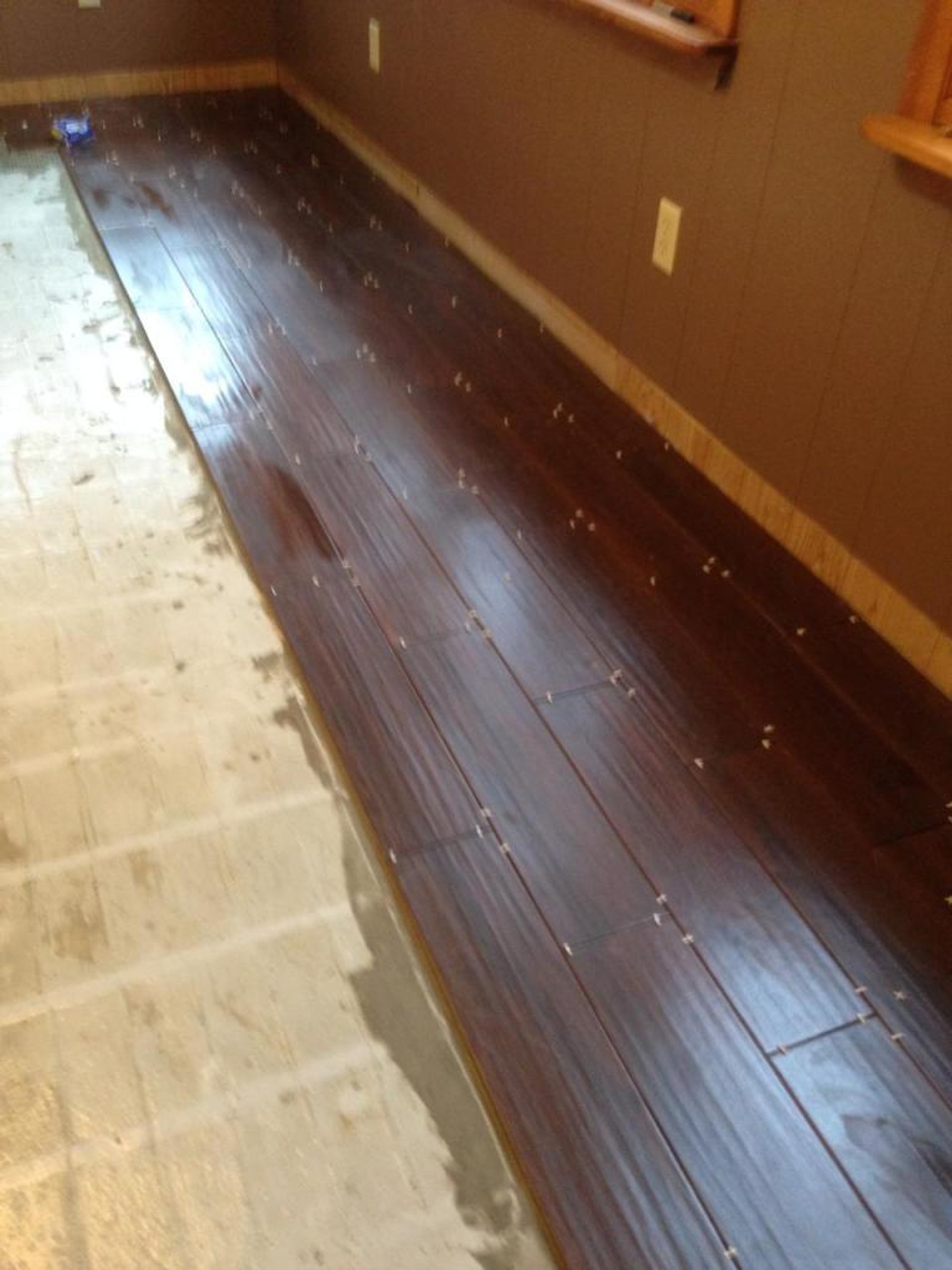 Floor heating installation for training with tile floor NORTH PROVIDENCE, RI