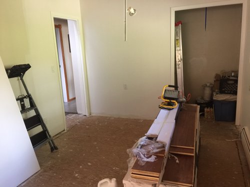 Floor Heating Installation under wood floor NORTH VANCOUVER, BC