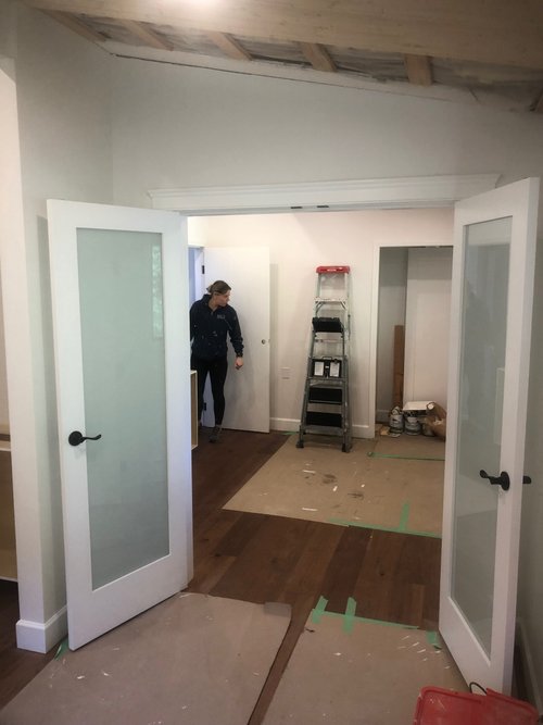Floor Heating Installation under wood floor for bonus room NORTH VANCOUVER, BC