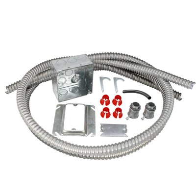 Electrical Rough-in Kit Double Gang Box with 2 Conduits