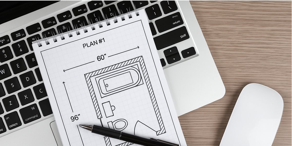 Floor plan layout (no red cup)