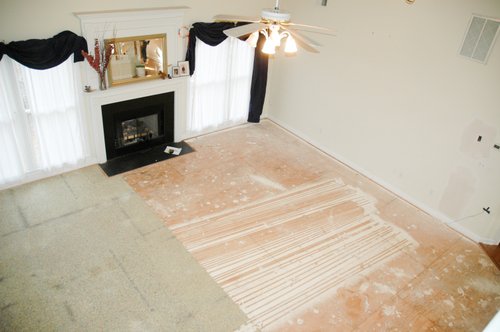 Carpet floor installing (5)