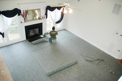 Carpet floor installing (6)
