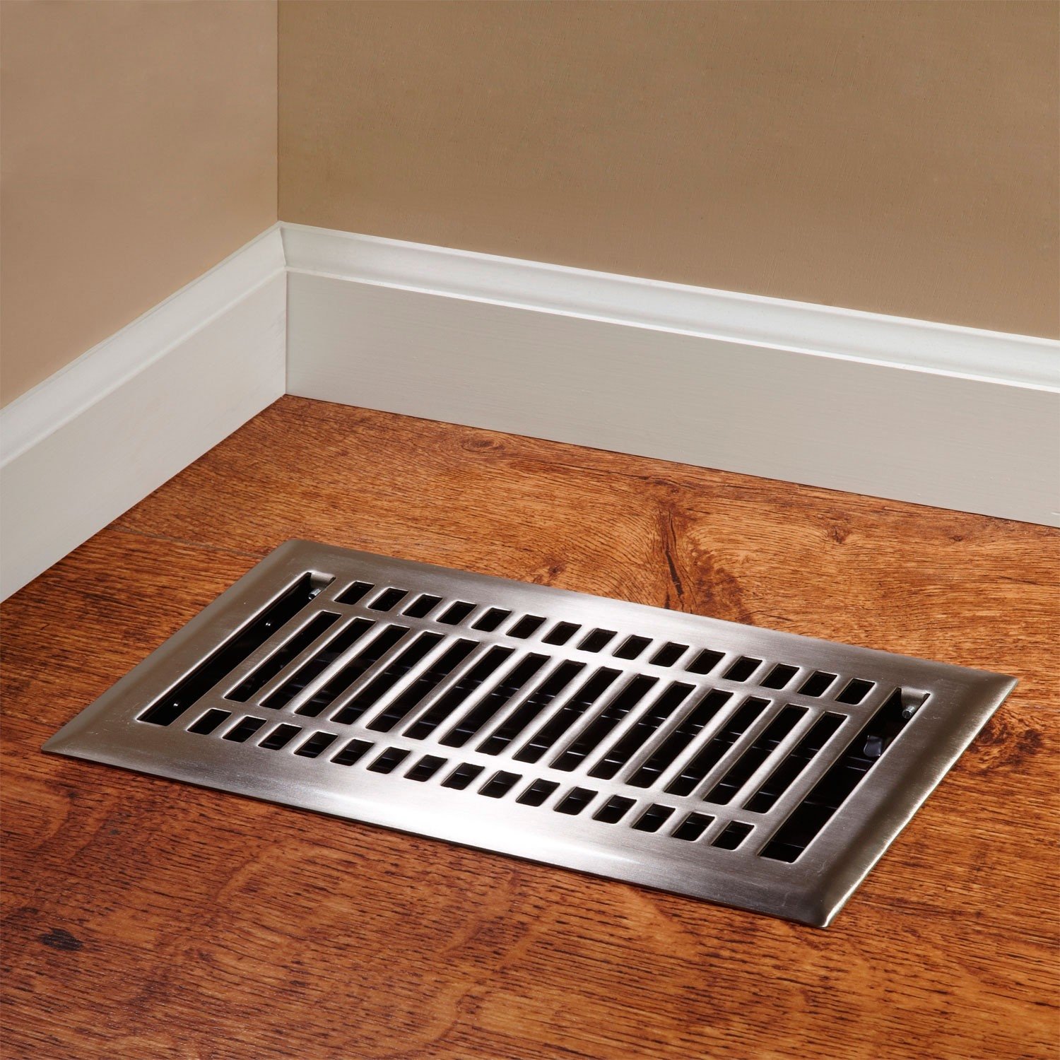 Forced air vent in floor