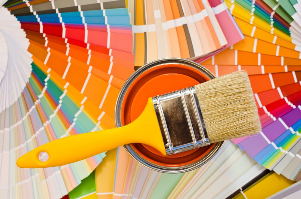 Choosing colors from a wide palette until you find the best fit for your remodel