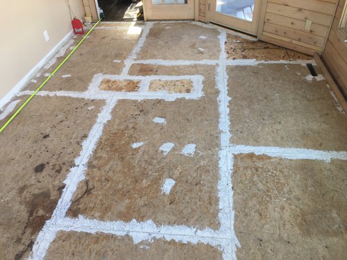 Four Seasons Room with Floor Heating subfloor