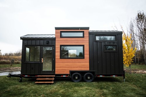 Fritz Tiny Home Exterior closeup
