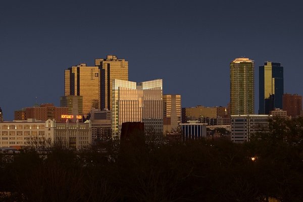 Ft. Worth Skyline at Sunset