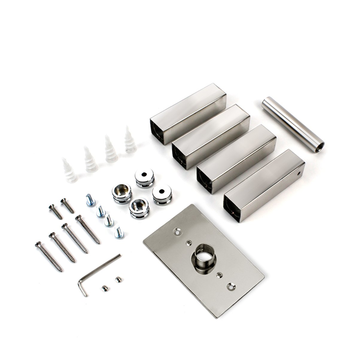 Grande 10 Brushed Towel Warmer Brackets
