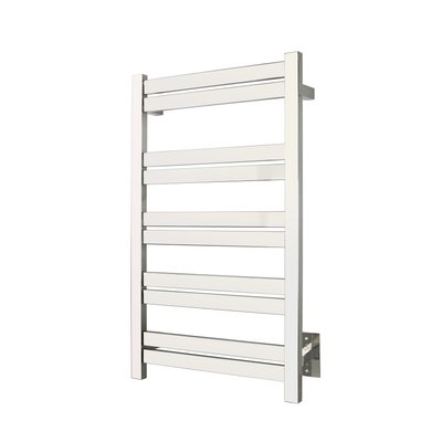 Grande 10 Towel Warmer, Polished, Hardwired, 10 Bars