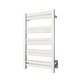 Grande polished stainless steel towel warmer - wall mounted