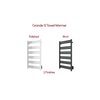 Grande 12 Towel Warmer: Premium Hardwired Bathroom Heating