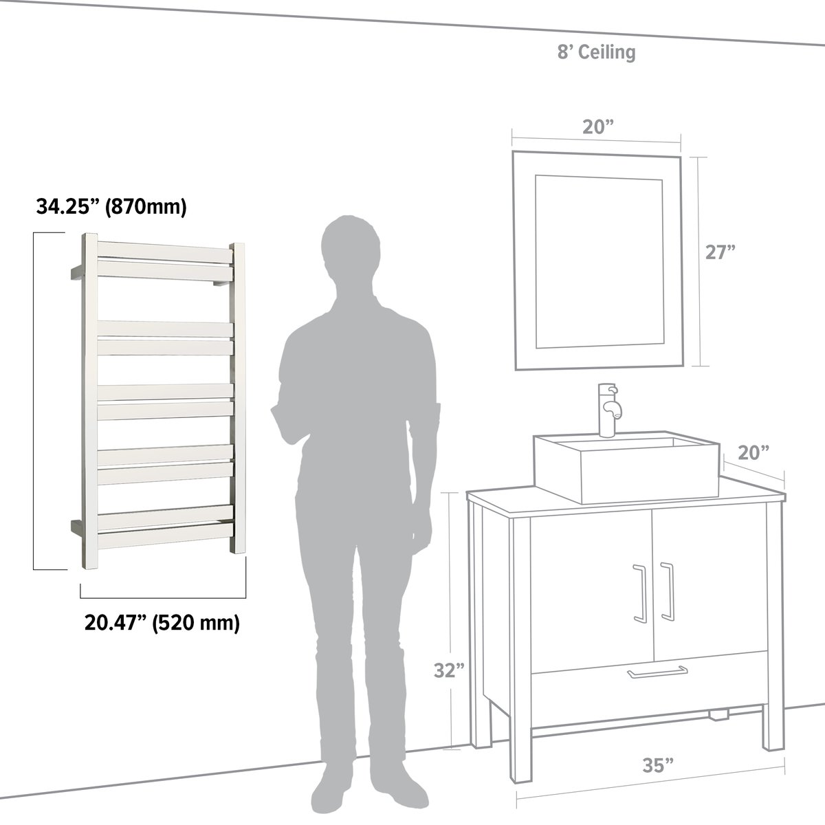 Grande Polished or Brushed Scale 2