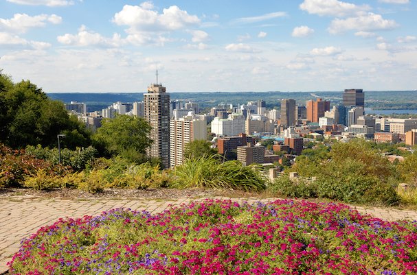 Hamilton ON skyline