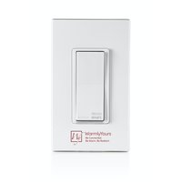 Hardwired WiFi Switch - White with White Wallplate