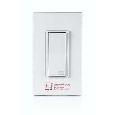 Hardwired WiFi Switch - White with White Wallplate