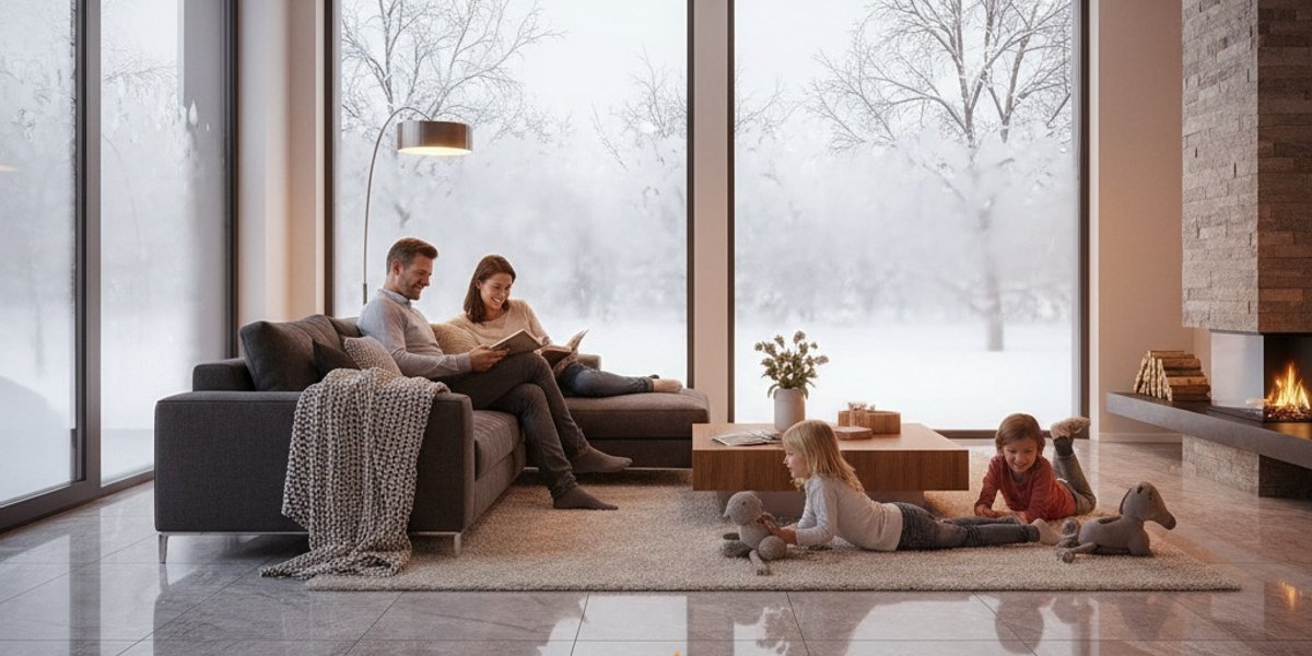 Heat Retention with Electric Radiant Floor Heating and ThermalSheet Insulation