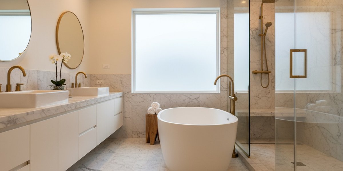 Heated Bathroom Floors - Luxury Comfort and Energy Efficiency | WarmlyYours