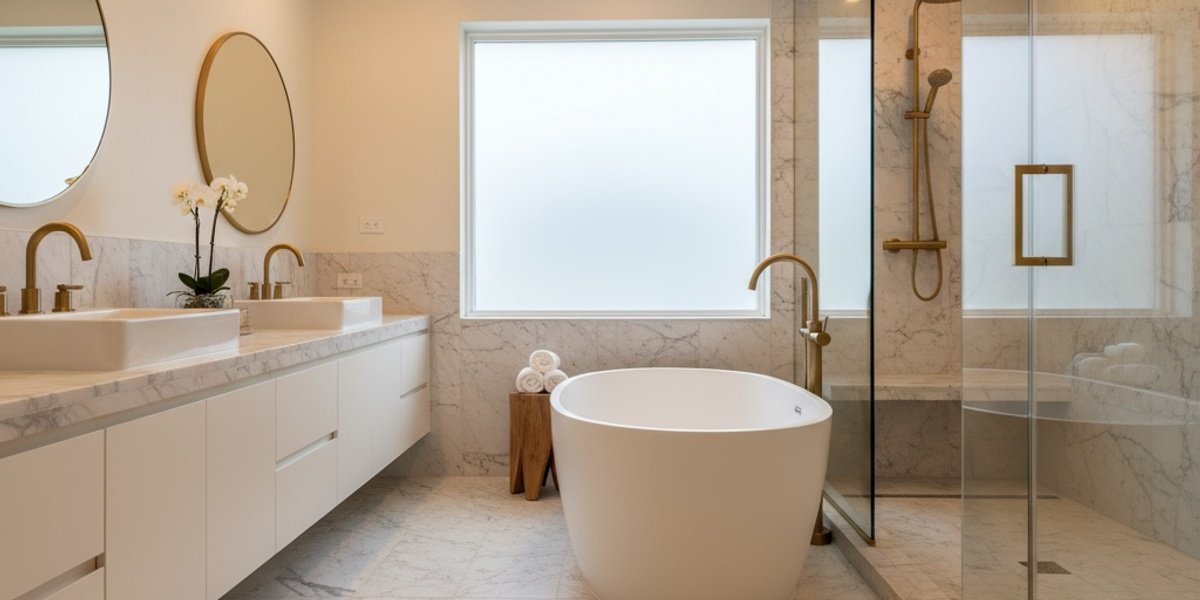 Heated Bathroom Floors - Luxury Comfort and Energy Efficiency | WarmlyYours