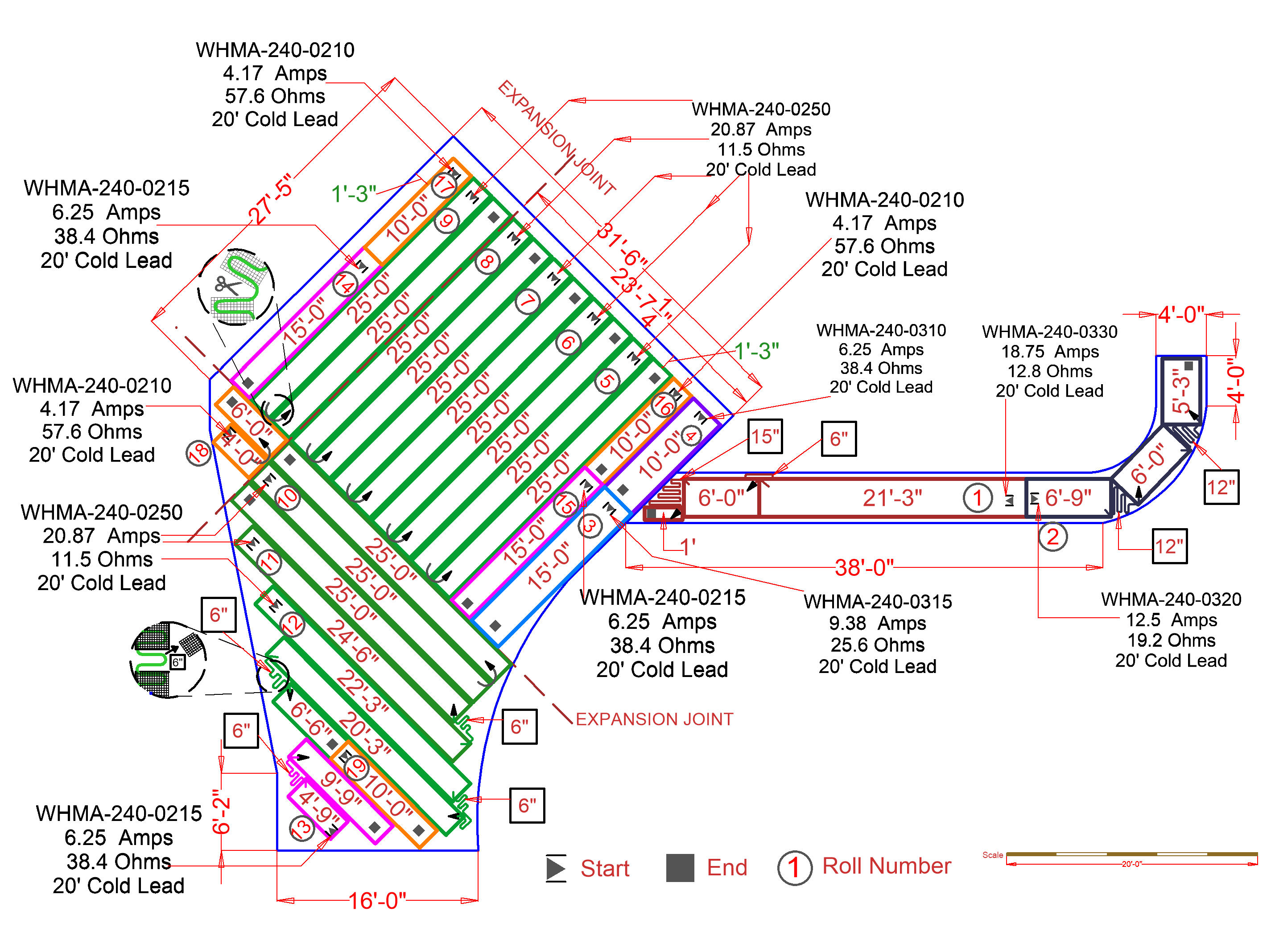 Heated Concrete Driveway