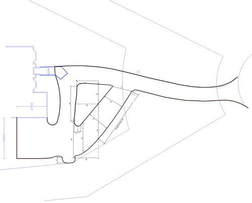 Heated driveway sketch for kildeer snow melt asphalt driveway tire track project rotated