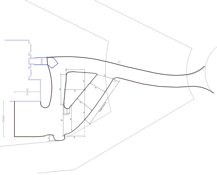 Heated driveway sketch for kildeer snow melt asphalt driveway tire track project rotated