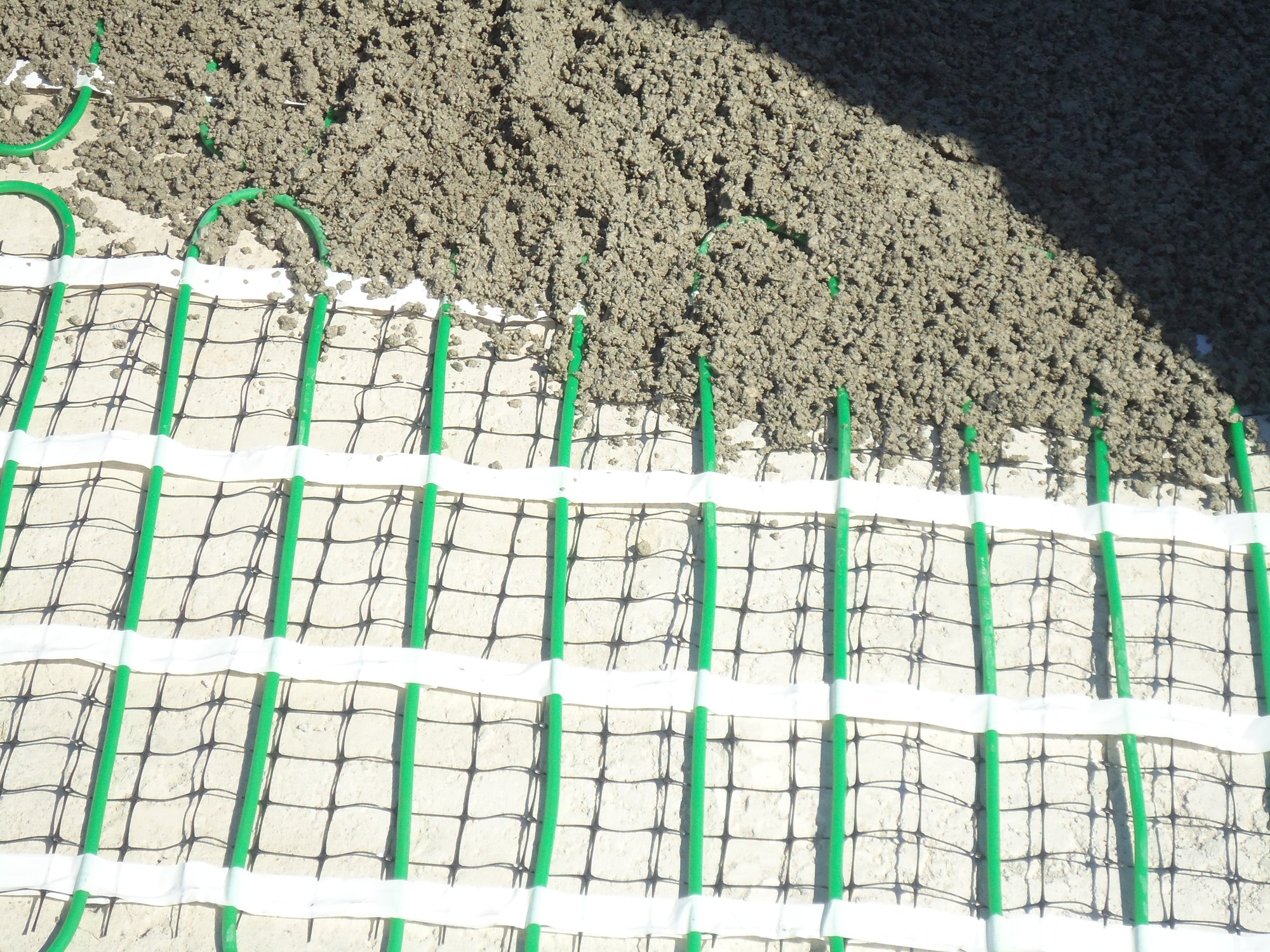 Heated Paver Driveway Installation sand layer VAUGHAN, ON