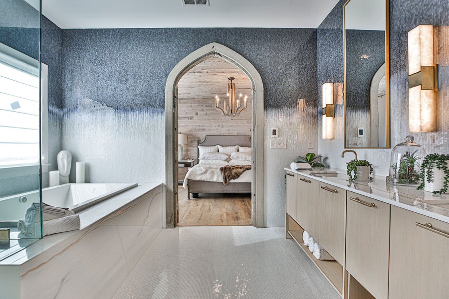 Rock the Block Master Bathroom Showcase in Marietta, GA. 82 sq. ft ...