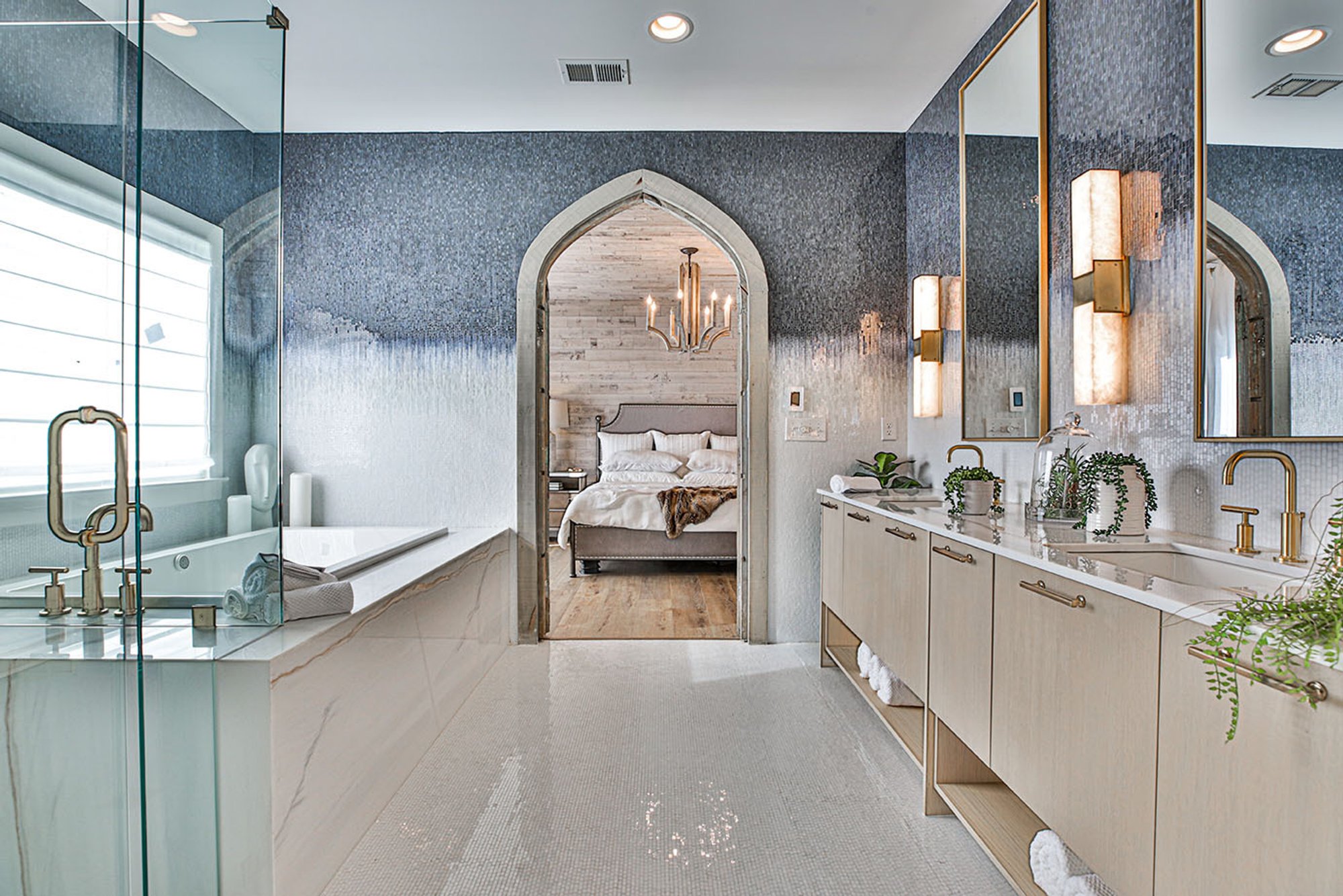 HGTV Rock the Block Season 2 Bathroom Remodel with Floor Heating for Victoria Alison & Mike Holmes full view