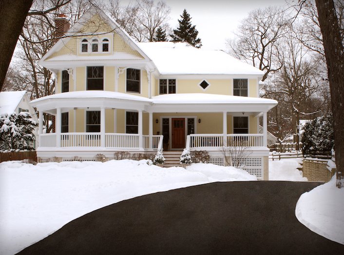 Heated driveways will appeal to buyers of all types.