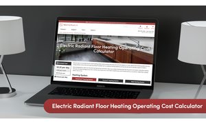 Homeowners Floor Heating Email: Operating Cost Calculator