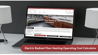 Homeowners Floor Heating Email: Operating Cost Calculator