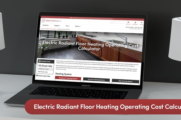 Homeowners Floor Heating Email: Operating Cost Calculator