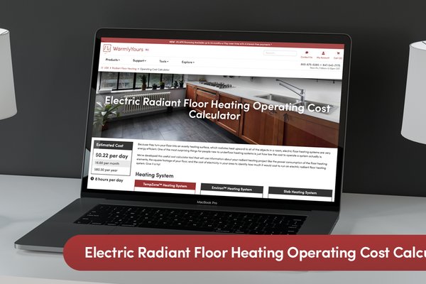 Homeowners Floor Heating Email: Operating Cost Calculator